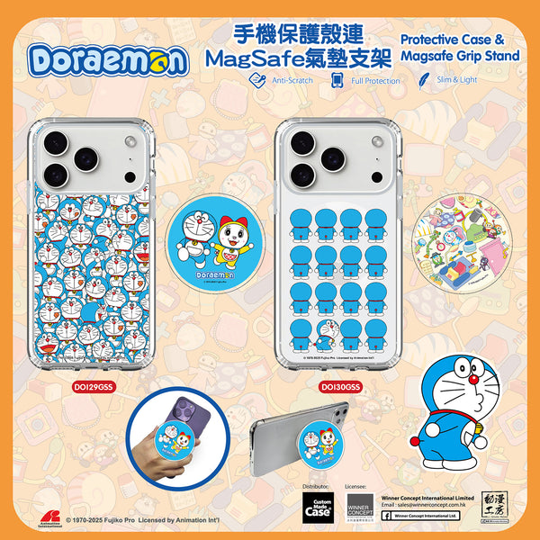 Doraemon iPhone Case / Android Phone Case & Magsafe Grip Stand Set (DO129GSS)