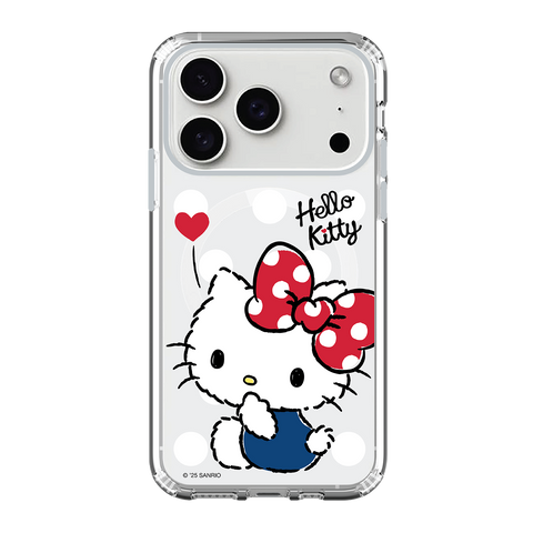 Hello Kitty Clear Case / iPhone Case / Android Case / Samsung Case 正版授權 全包邊氣囊防撞手機殼 (KT136)