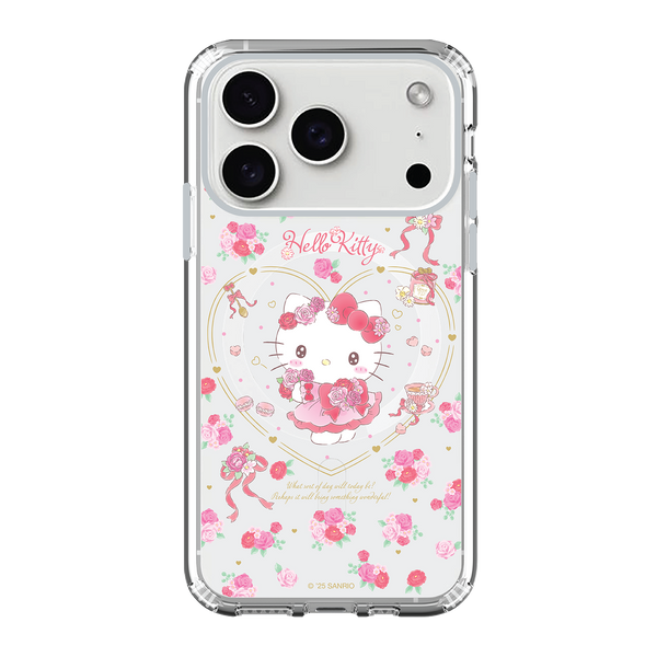 Hello Kitty Clear Case / iPhone Case / Android Case / Samsung Case 正版授權 全包邊氣囊防撞手機殼 (KT165)