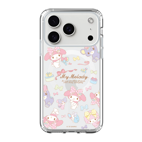 My Melody Clear Case / iPhone Case / Android Case / Samsung Case 防撞透明手機殼 (MM107)