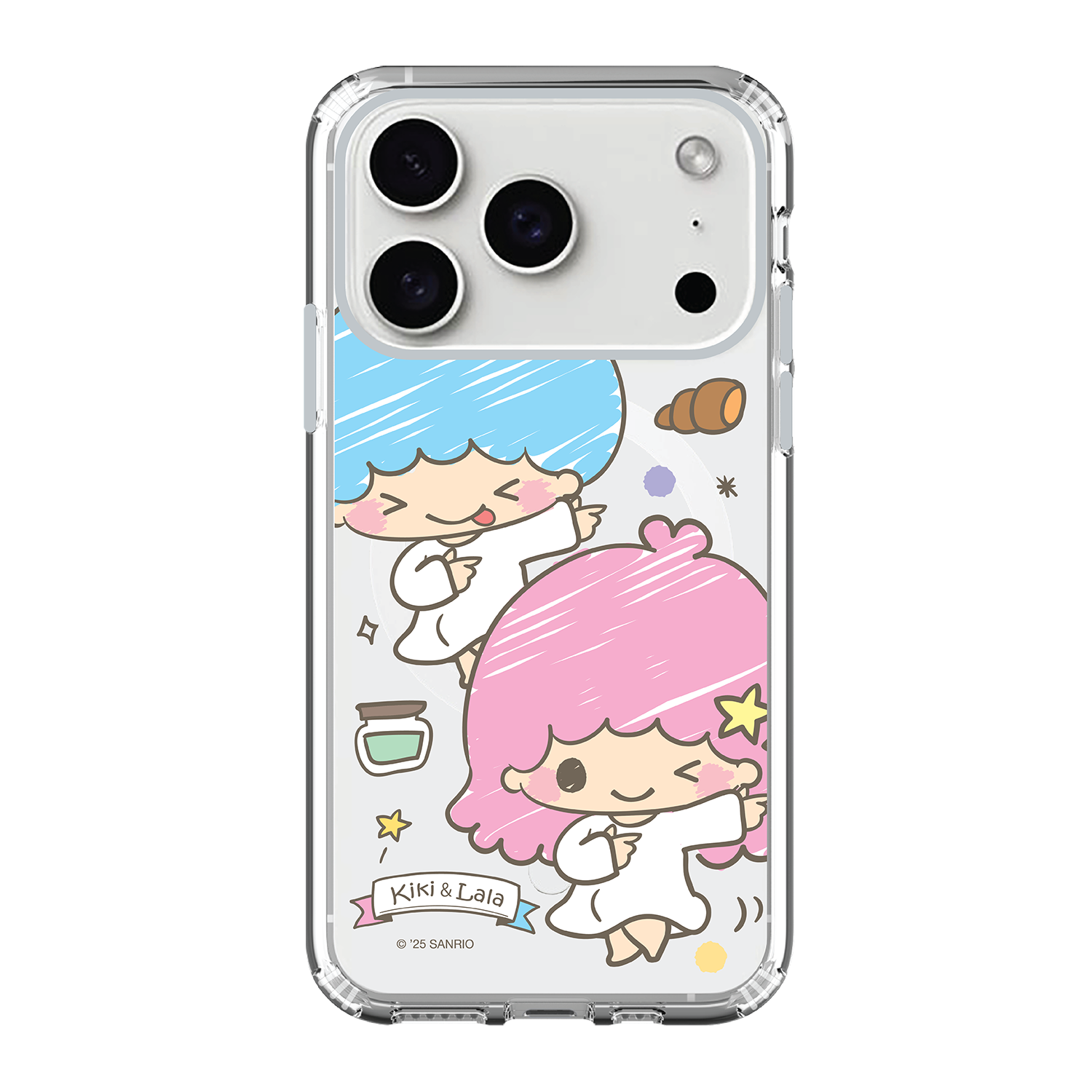 Little Twin Stars Clear Case / iPhone Case / Android Case / Samsung Case 防撞透明手機殼 (TS139)