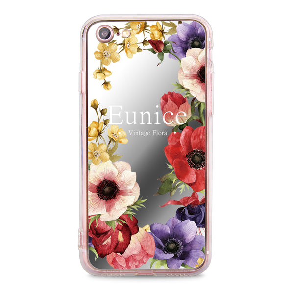 Custom - Floral Mirror Jelly Case (JC508)