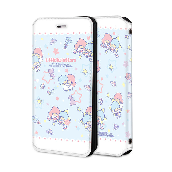 Little Twin Stars Leather Flip Case (TSCM03)