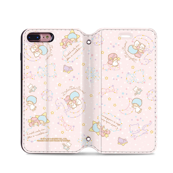 Little Twin Stars Leather Flip Case (TSCM04)