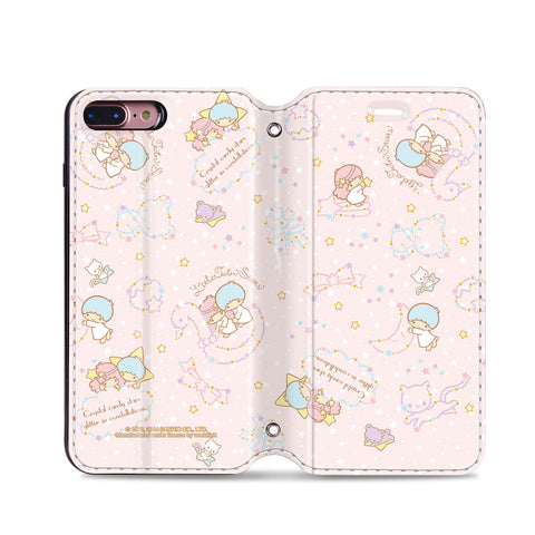 Little Twin Stars Leather Flip Case (TSCM04)
