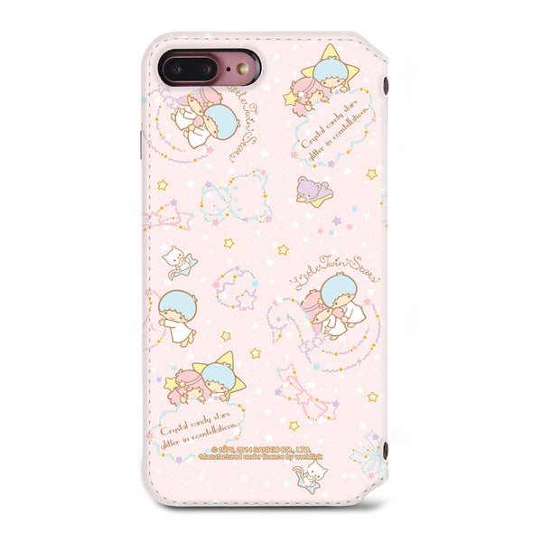 Little Twin Stars Leather Flip Case (TSCM04)