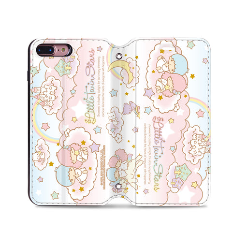 Little Twin Stars Leather Flip Case (TSCM05)