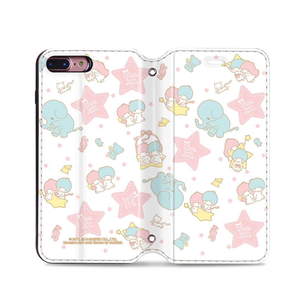 Little Twin Stars Leather Flip Case (TSCM06)