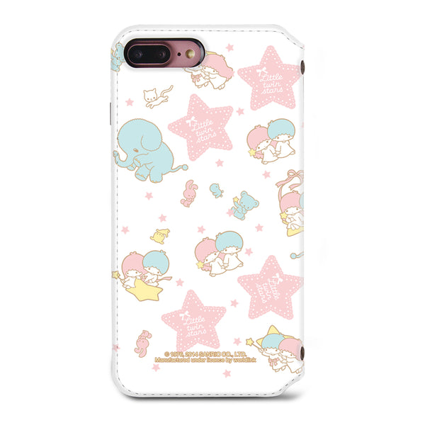 Little Twin Stars Leather Flip Case (TSCM06)