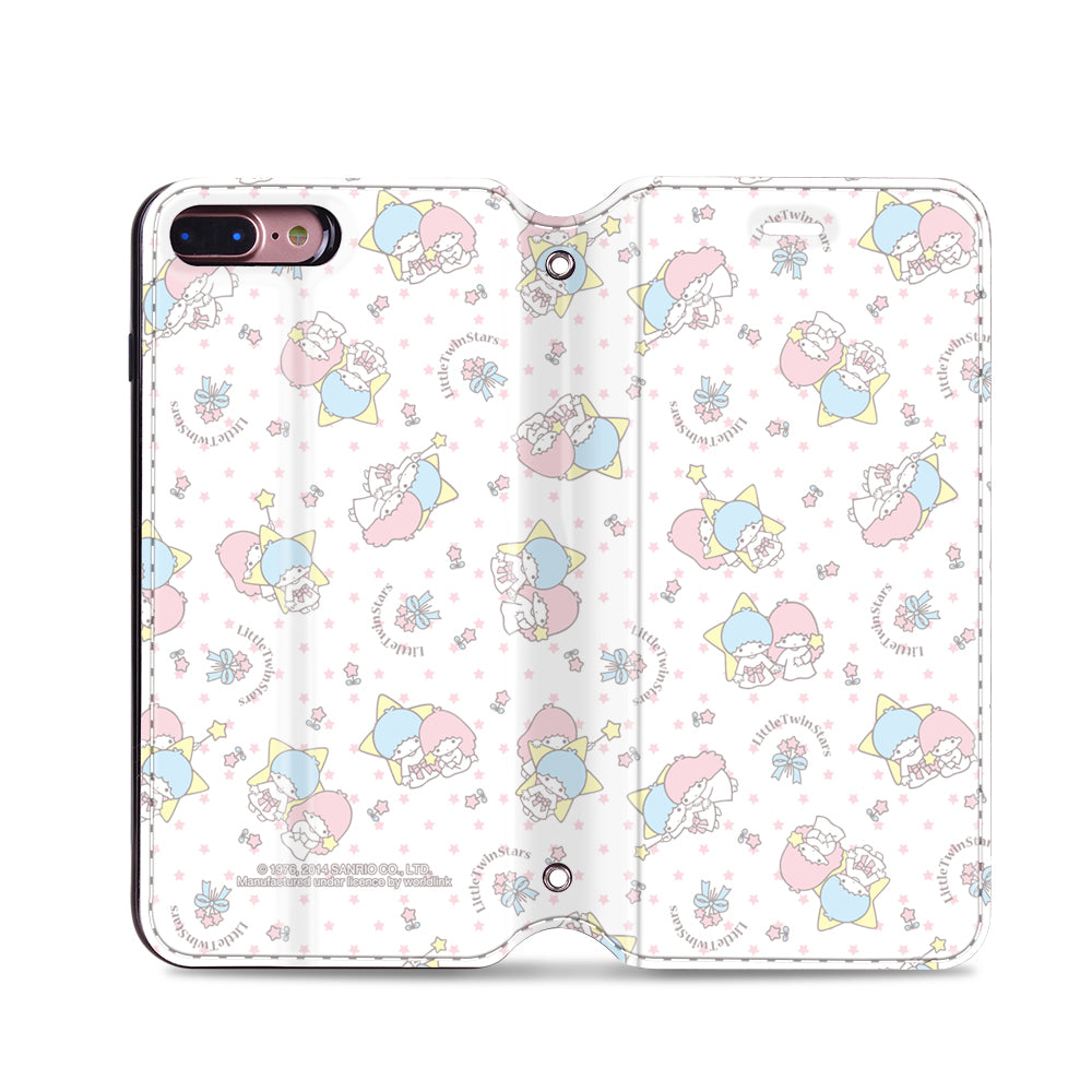 Little Twin Stars Leather Flip Case (TSCM07)