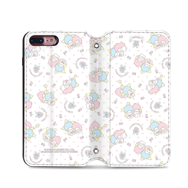 Little Twin Stars Leather Flip Case (TSCM07)