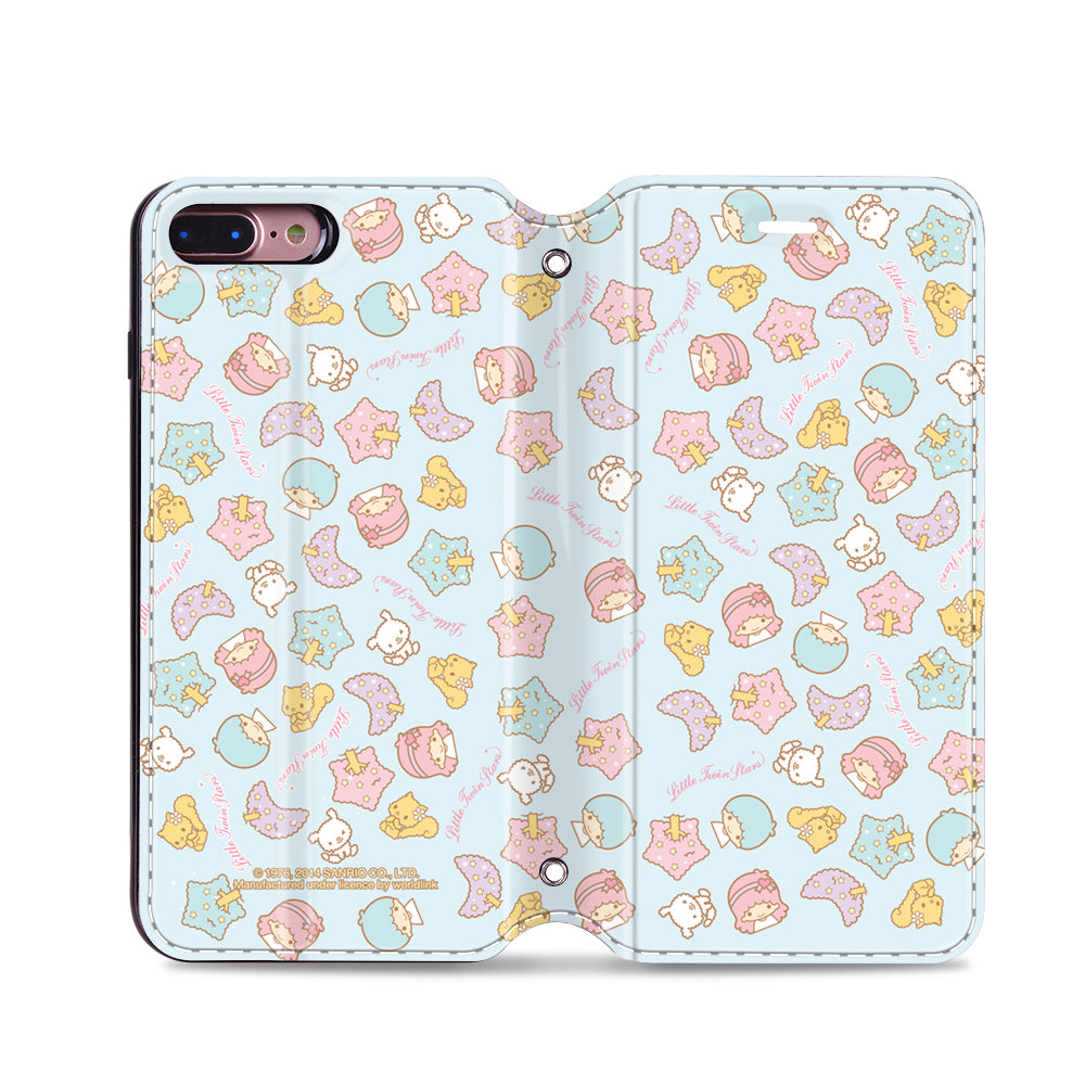 Little Twin Stars Leather Flip Case (TSCM09)