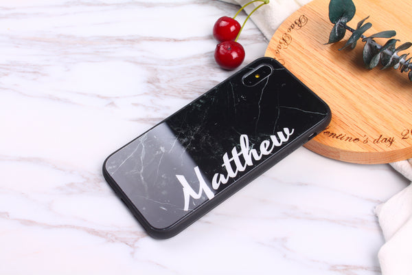 Custom Glossy Glass Case - iPhone Xs Max